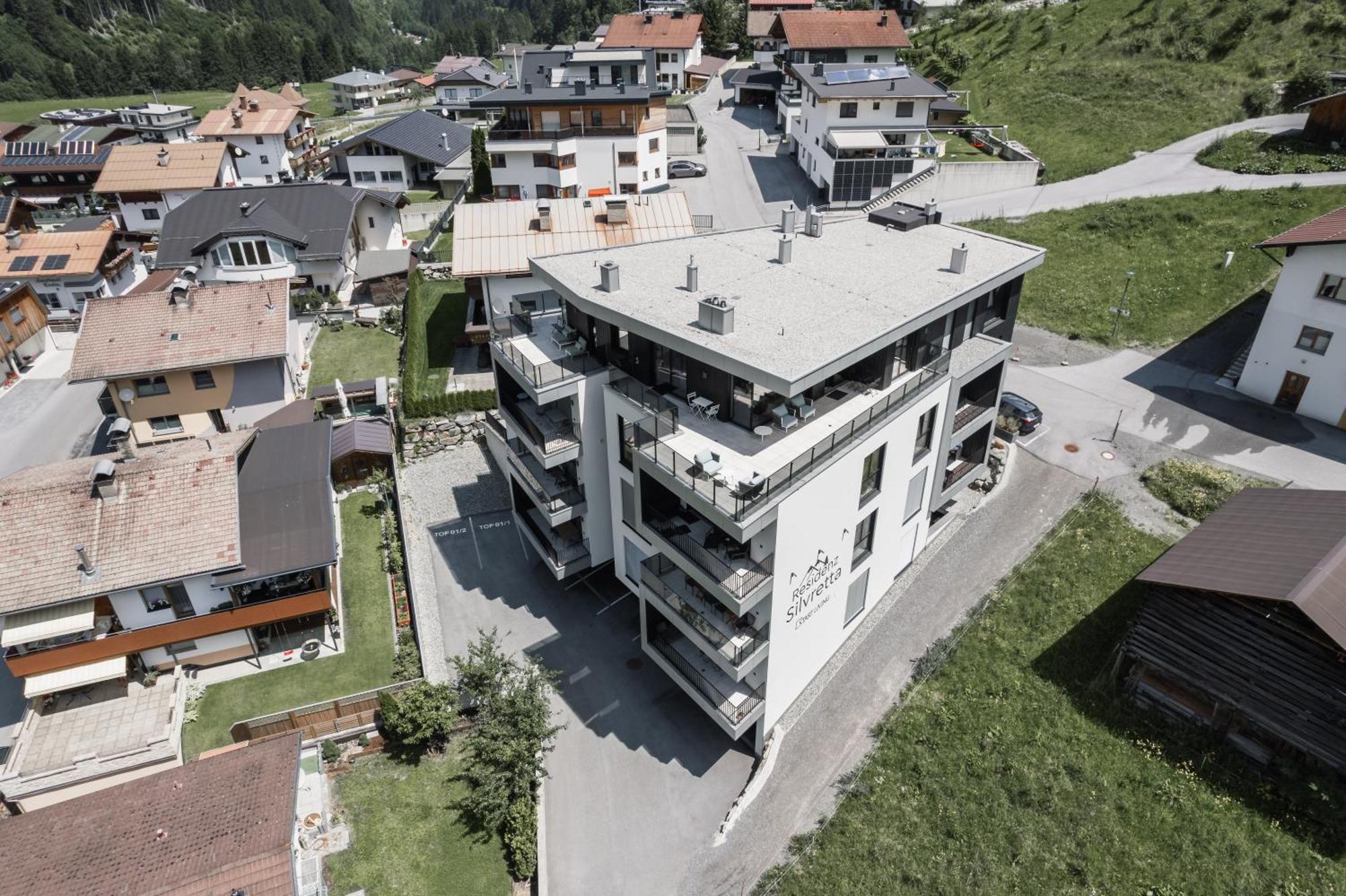 Charmantes Apartment in der Residenz Silvretta See Esterno foto