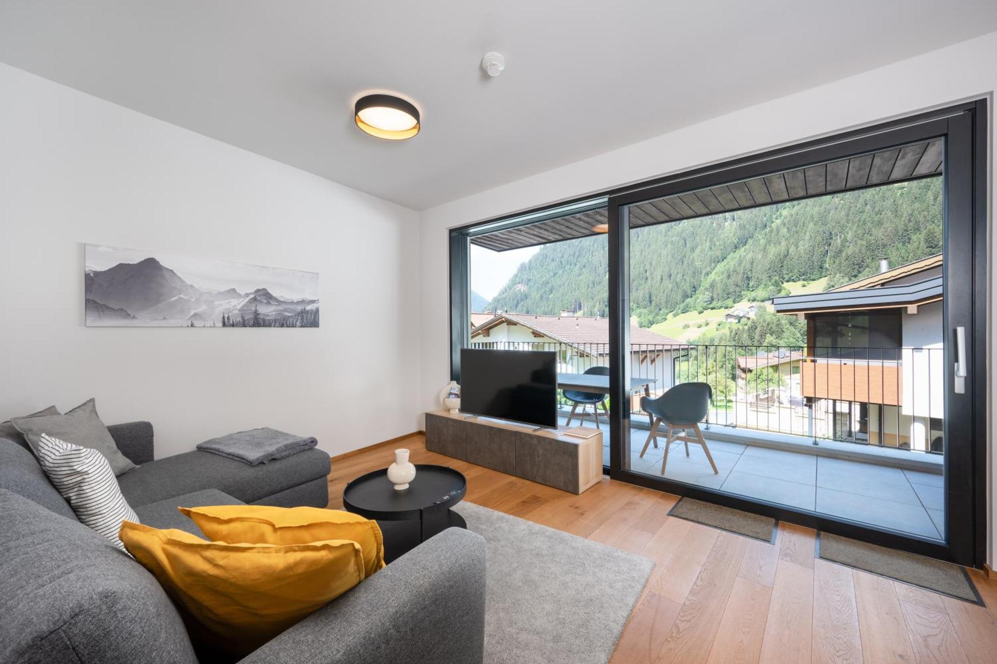 Charmantes Apartment in der Residenz Silvretta See Esterno foto